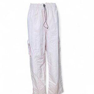 Nike pink high rise cargo pants